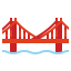 Golden gate icon 64x64