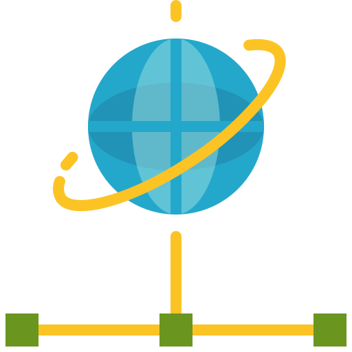 Global connection icon