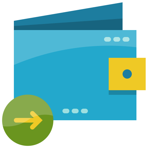 Wallet symbol icône