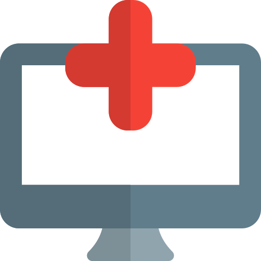 Desktop computer icon