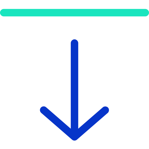 Down arrow icon