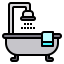 Bathtub icon 64x64