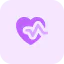 Heart beat biểu tượng 64x64