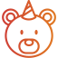 Teddy bear icon 64x64