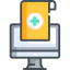 Medical history icon 64x64