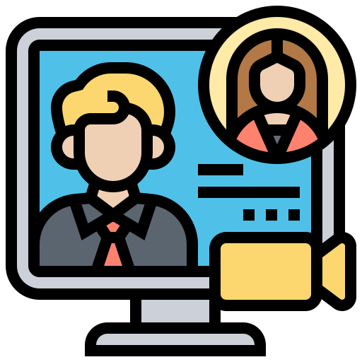 Video call ícono