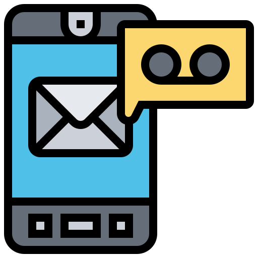 Voice mail ícono