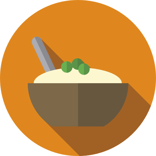 Mashed potato icon