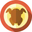 Roast chicken icon 64x64
