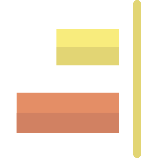 Right alignment icon