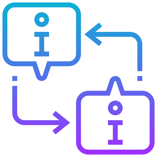 Data transfer アイコン