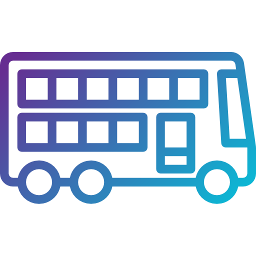 Tour bus icon
