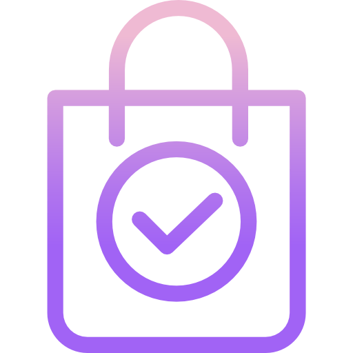 Shopping bag icon