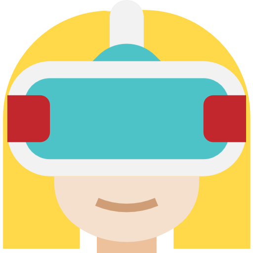 Virtual reality icon