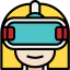 Virtual reality icon 64x64