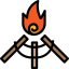 Campfire icon 64x64