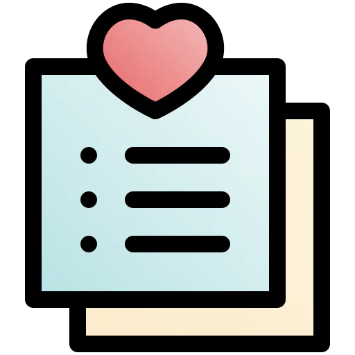 Wish list icon