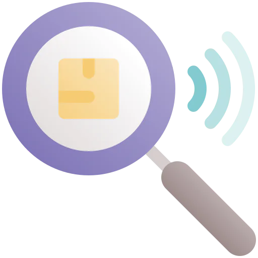 Package checking icon