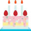 Birthday cake icon 64x64