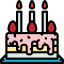 Birthday cake icon 64x64