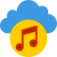 Music cloud Ikona 64x64