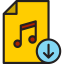Music file icon 64x64