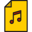 Music file icon 64x64