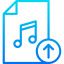 Music file icon 64x64