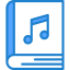 Music book Ikona 64x64