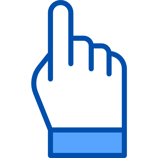 Hand cursor icon