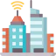 Smart city biểu tượng 64x64