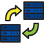 Data transfer icon 64x64