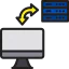 Data transfer icon 64x64