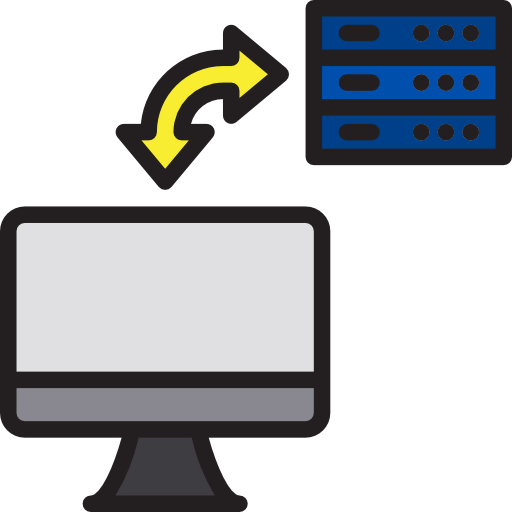 Data transfer icon
