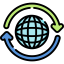 Globe icon 64x64