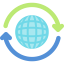 Globe icon 64x64
