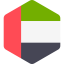 United arab emirates icon 64x64
