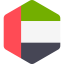 United arab emirates Symbol 64x64