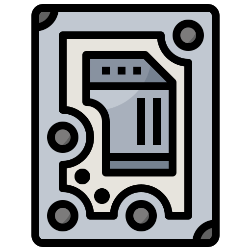 Hard disk icon