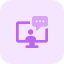 Speech bubble Speech bubble icon 64x64