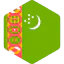 Turkmenistan Symbol 64x64