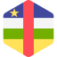 Central african republic icon 64x64