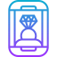 Diamond ring icon 64x64