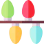Christmas lights icon 64x64