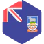 Falkland islands icon 64x64