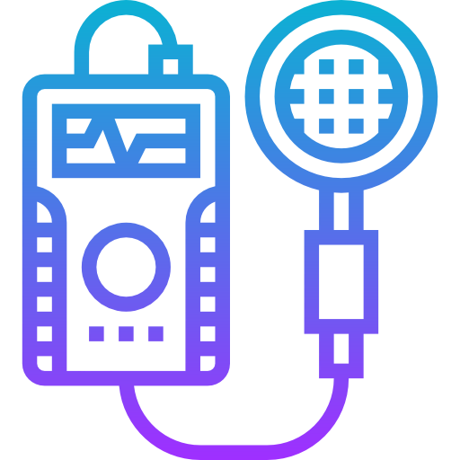 Radiation detector icon