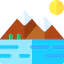 Mountains icon 64x64