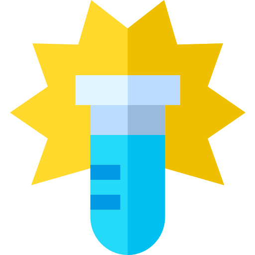 Chemical reaction icône