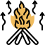 Campfire icon 64x64