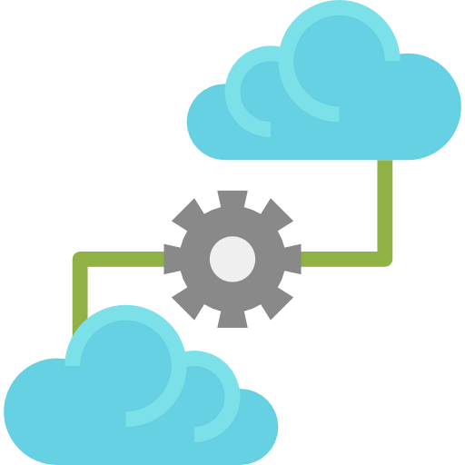 Cloud computing icon